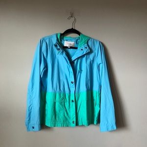 J CREW blue/teal jacket - EUC
